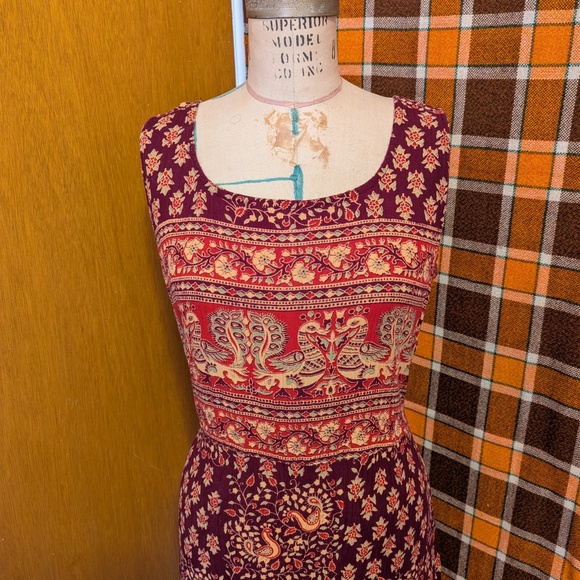 90's Boho Dress - Picture 2 of 9